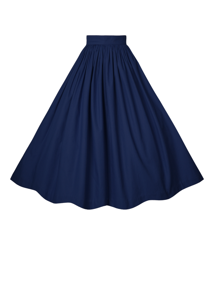 MTO - Lola Solid Cotton Skirt