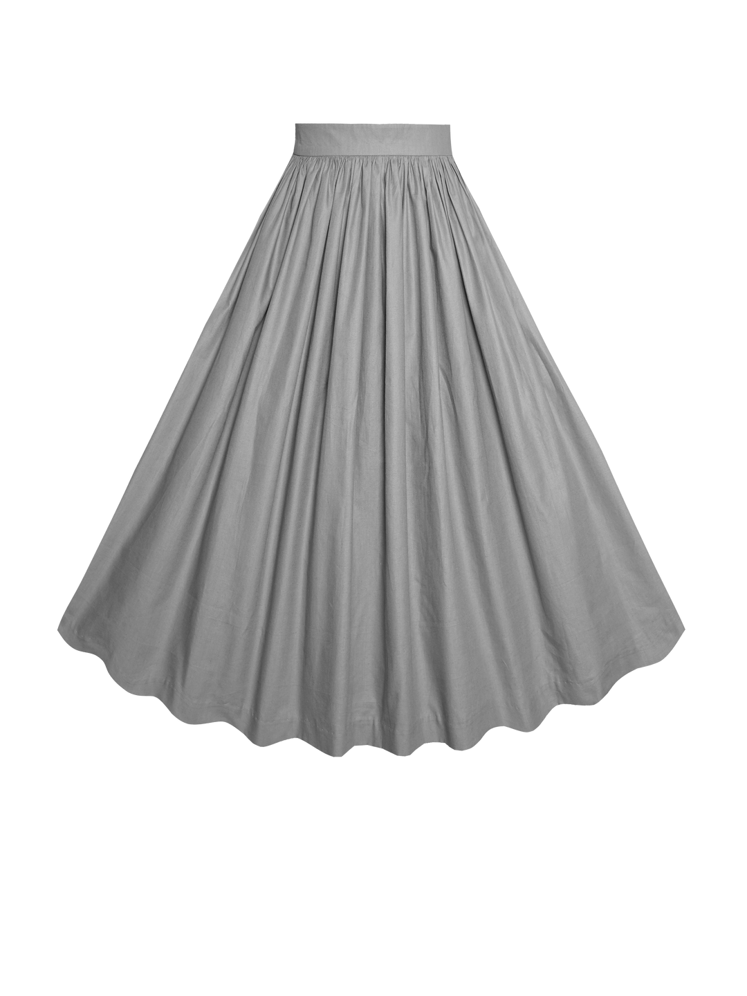 MTO - Lola Solid Cotton Skirt
