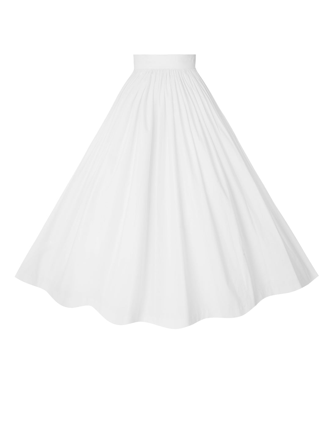 MTO - Lola Solid Cotton Skirt