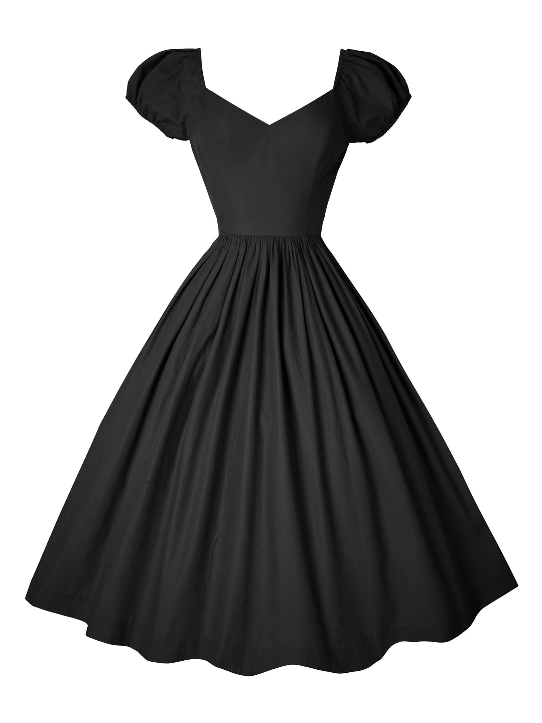 Margaret Solid Cotton Dress