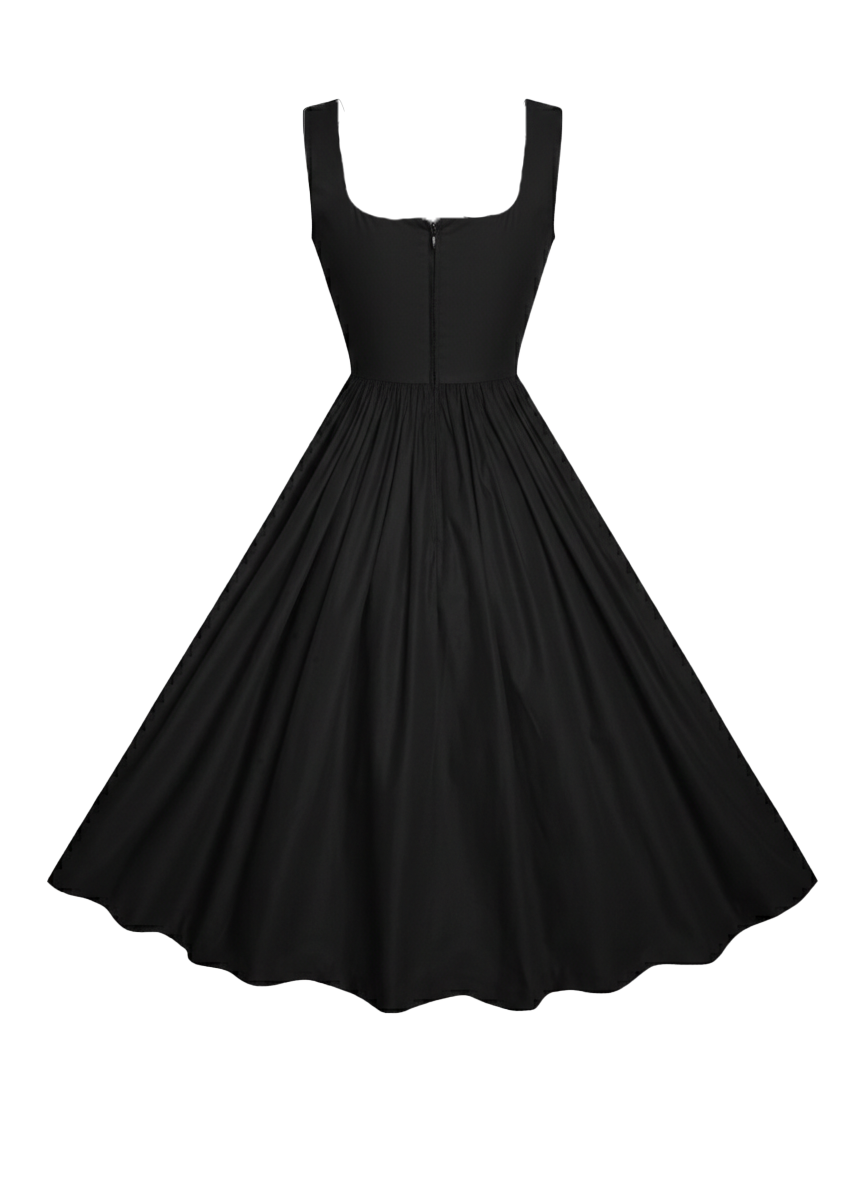 MTO - Michelle Solid Cotton Dress