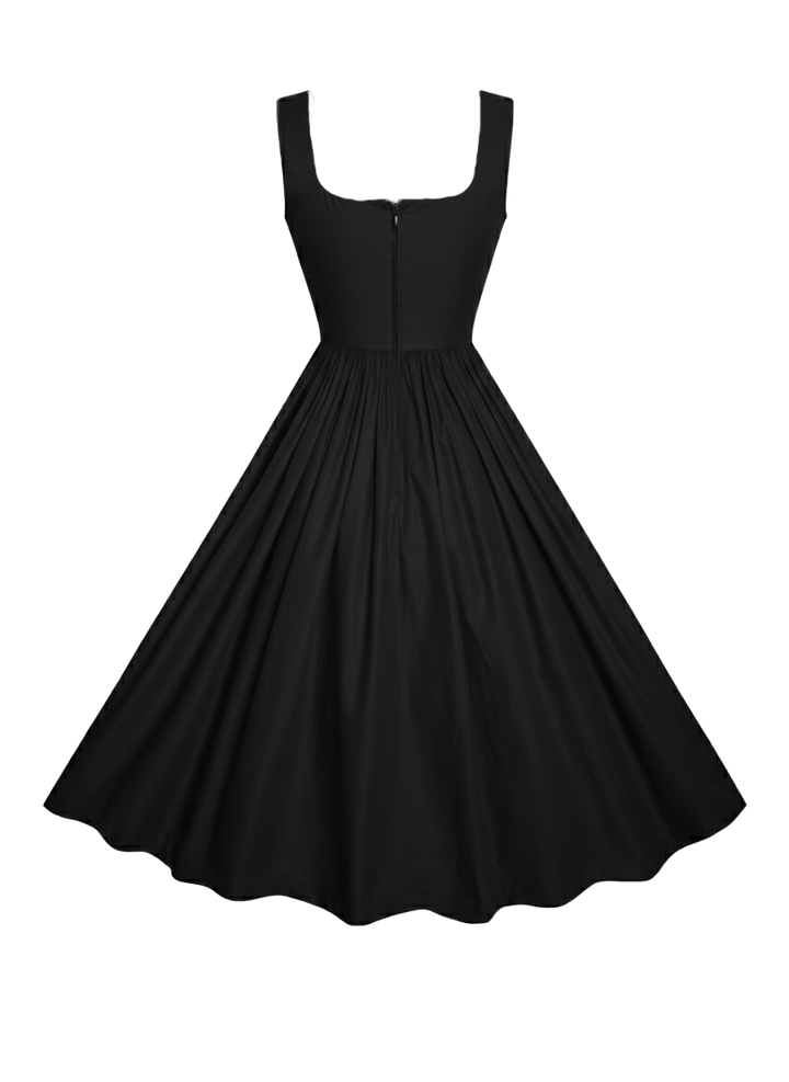 MTO - Michelle Solid Cotton Dress