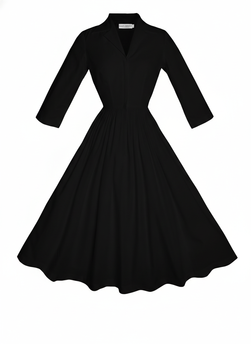MTO - Natalie Solid Cotton Dress