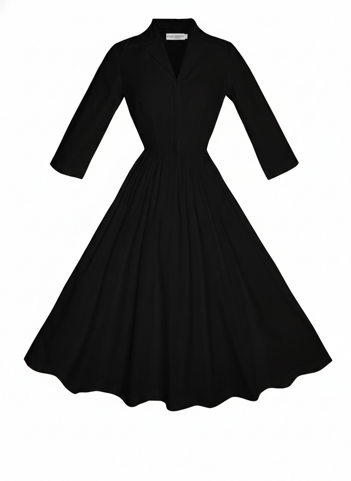 MTO - Natalie Solid Cotton Dress