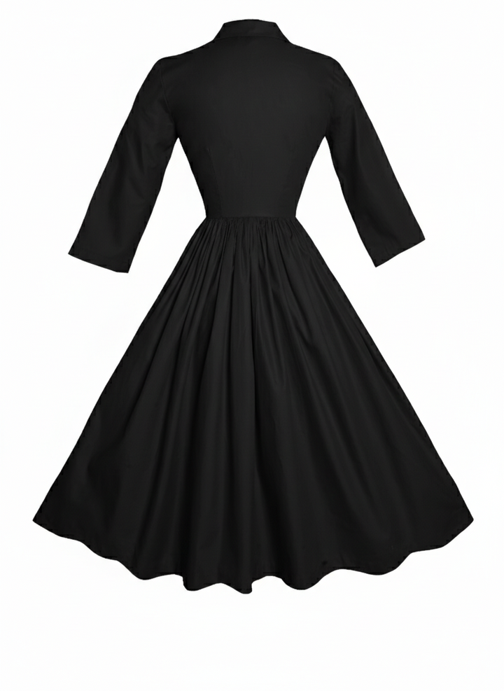 MTO - Natalie Solid Cotton Dress