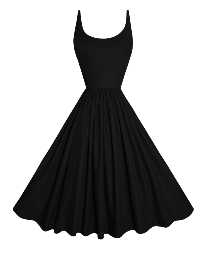 Penelope Solid Cotton Dress