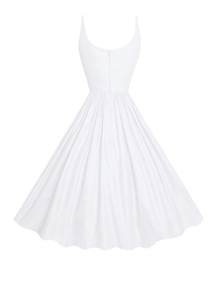 Penelope Solid Cotton Dress