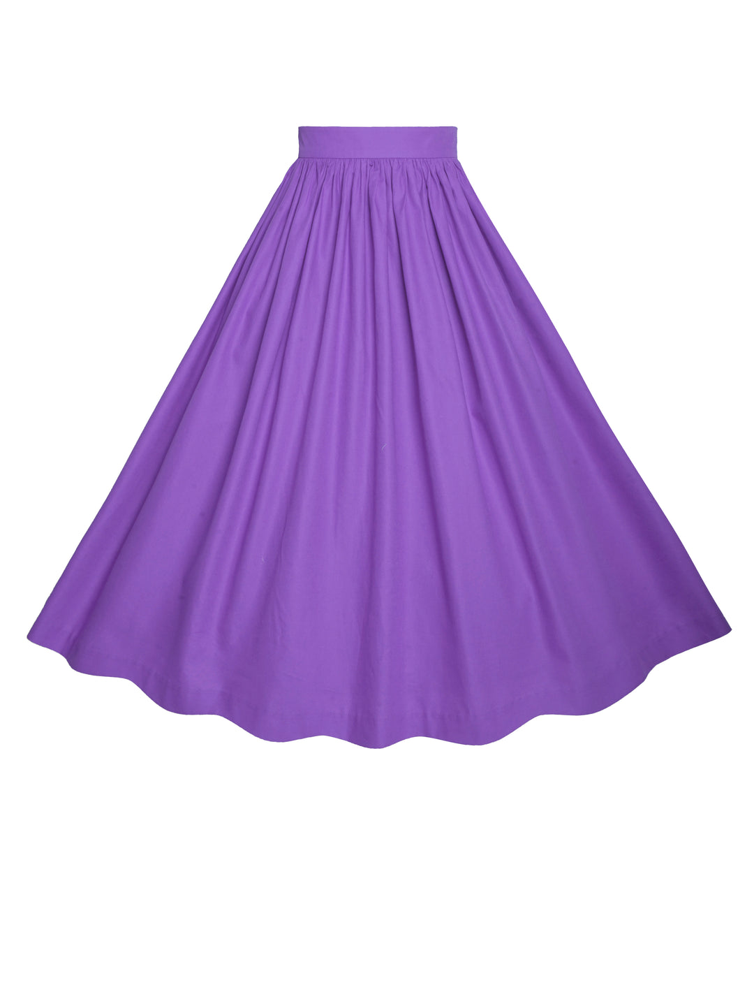 MTO - Lola Solid Cotton Skirt