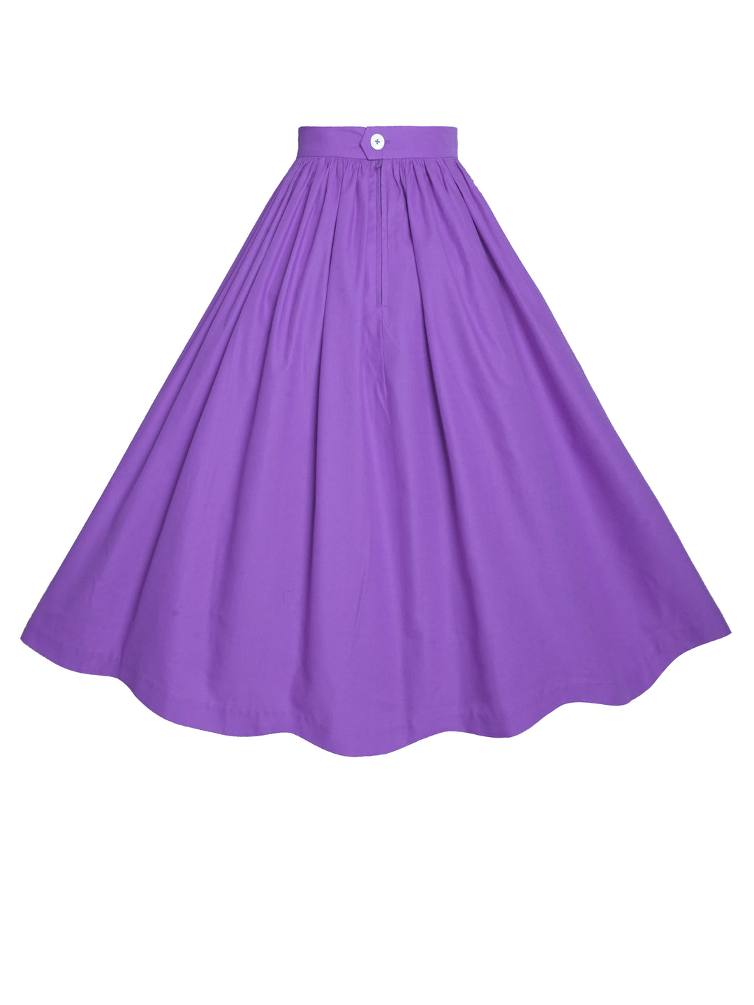 MTO - Lola Solid Cotton Skirt