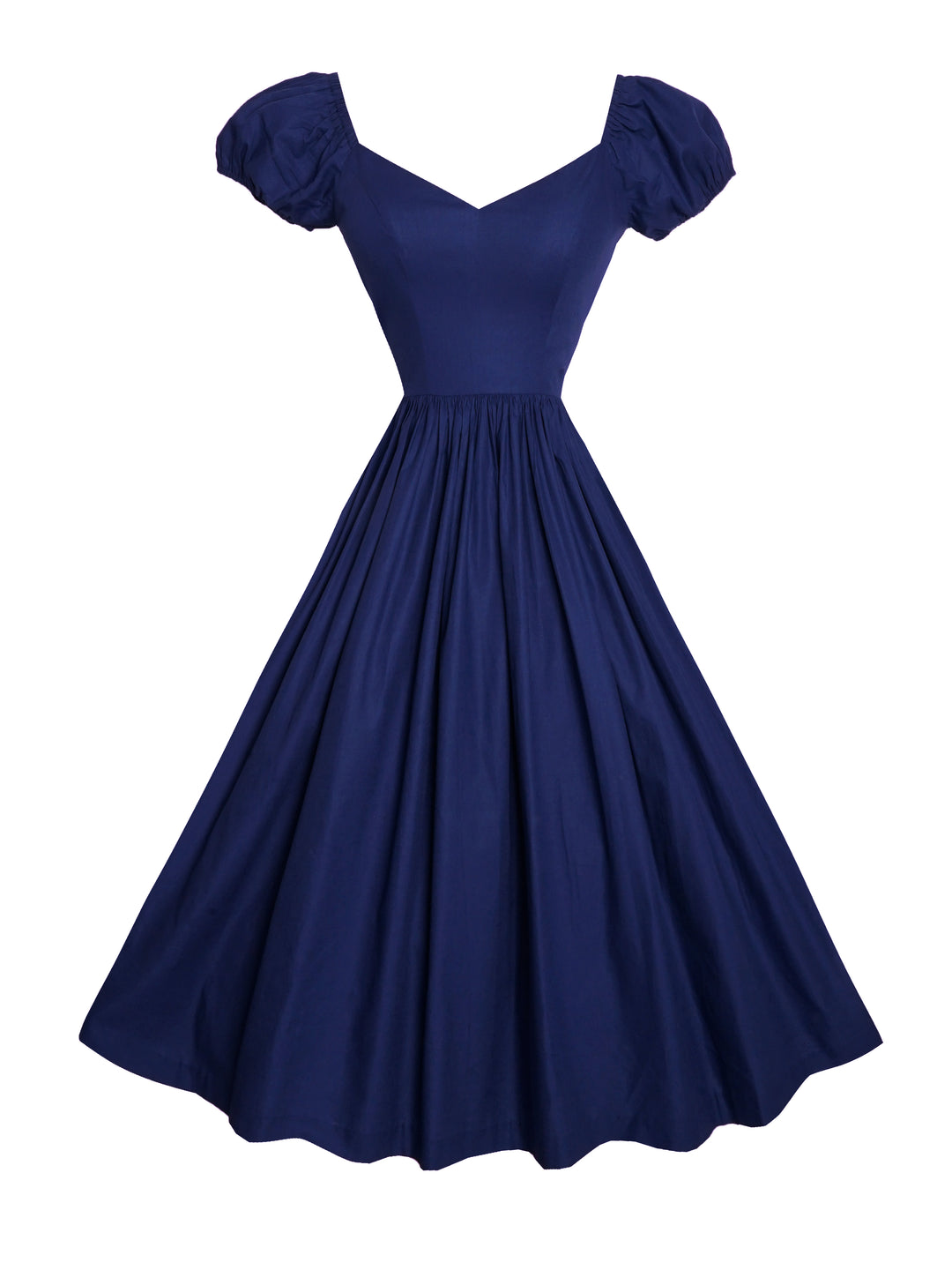 Margaret Solid Cotton Dress