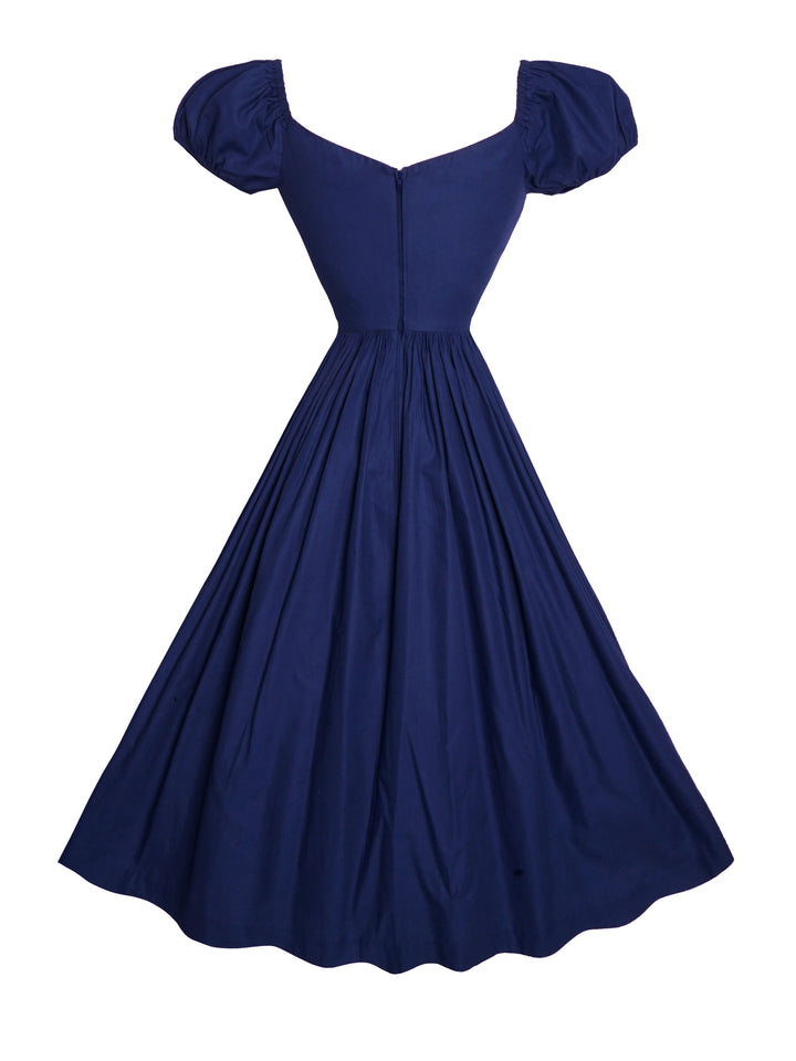 Margaret Solid Cotton Dress