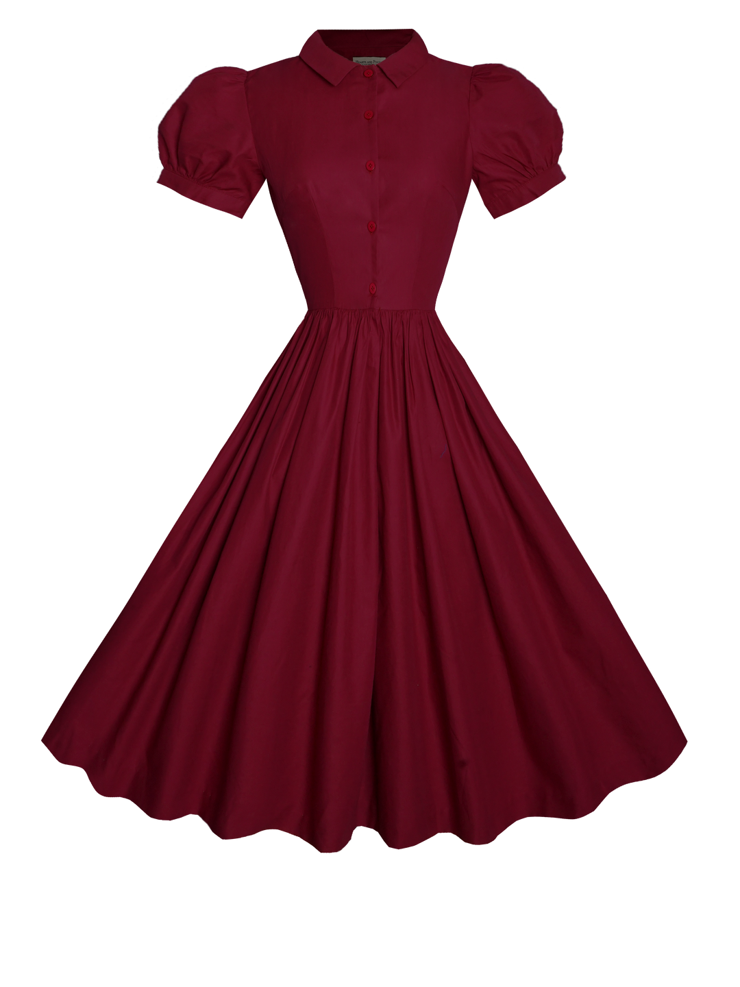 Judy Solid Cotton Dress