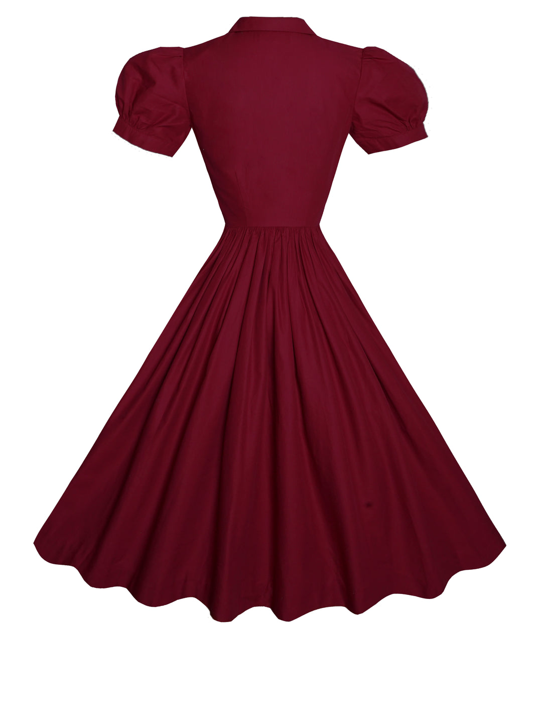 Judy Solid Cotton Dress
