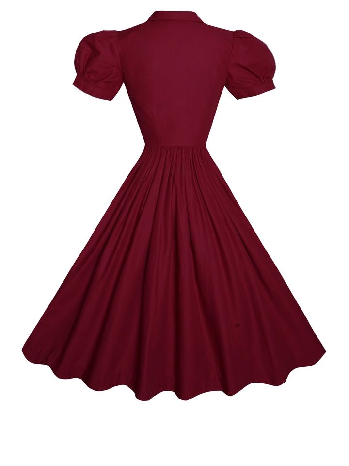 Judy Solid Cotton Dress
