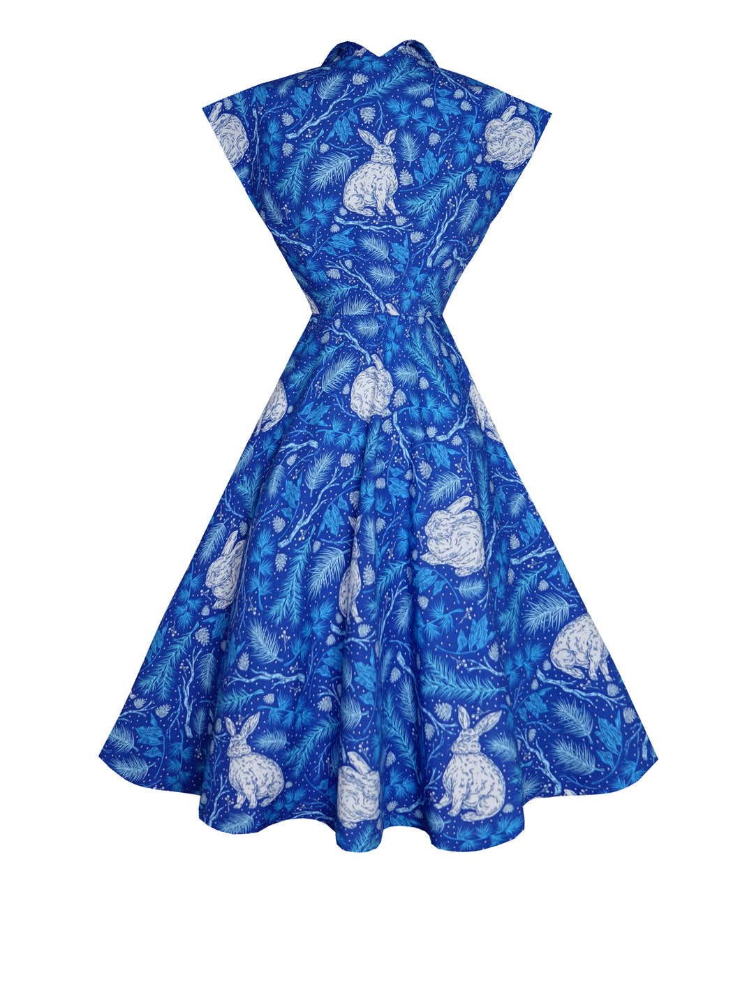 RTS - Size S - Doris Dress "Snow Bunny"