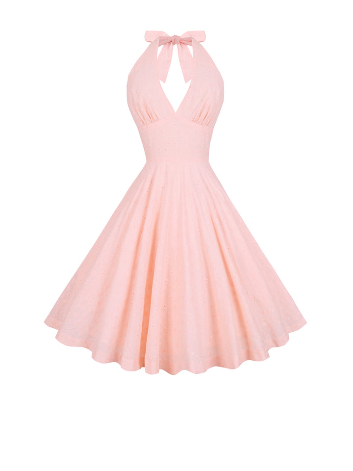 MTO - Mansfield Dress Pink "Daisy Chain"