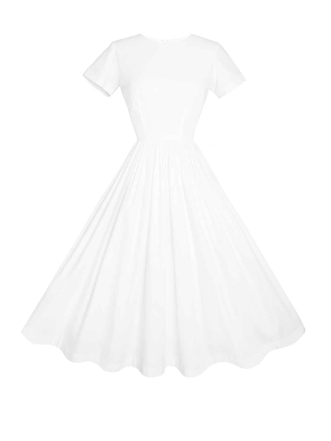 MTO - Dorothy Solid Cotton Dress