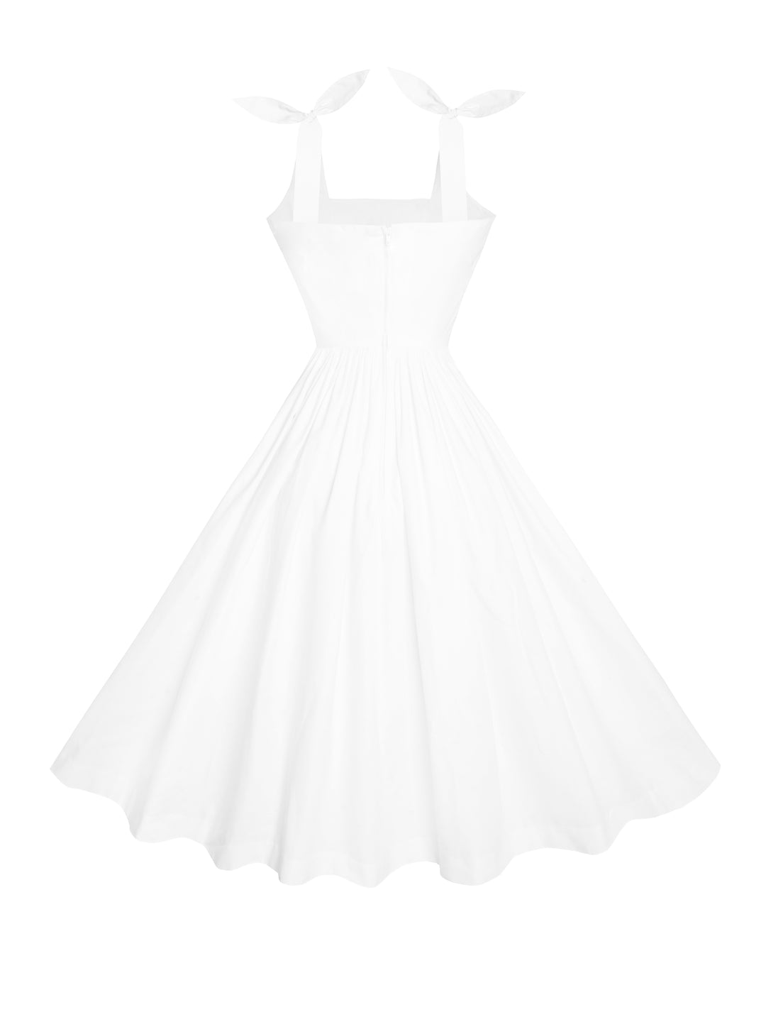 RTS - Taille S - Robe Gilda en Coton Blanc