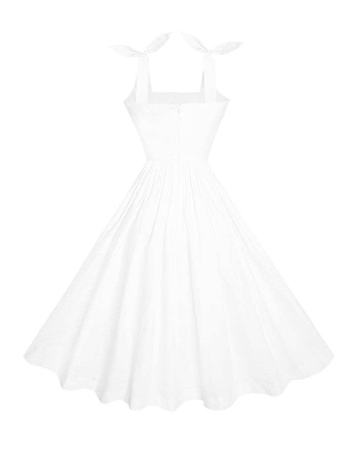 RTS - Taille S - Robe Gilda en Coton Blanc
