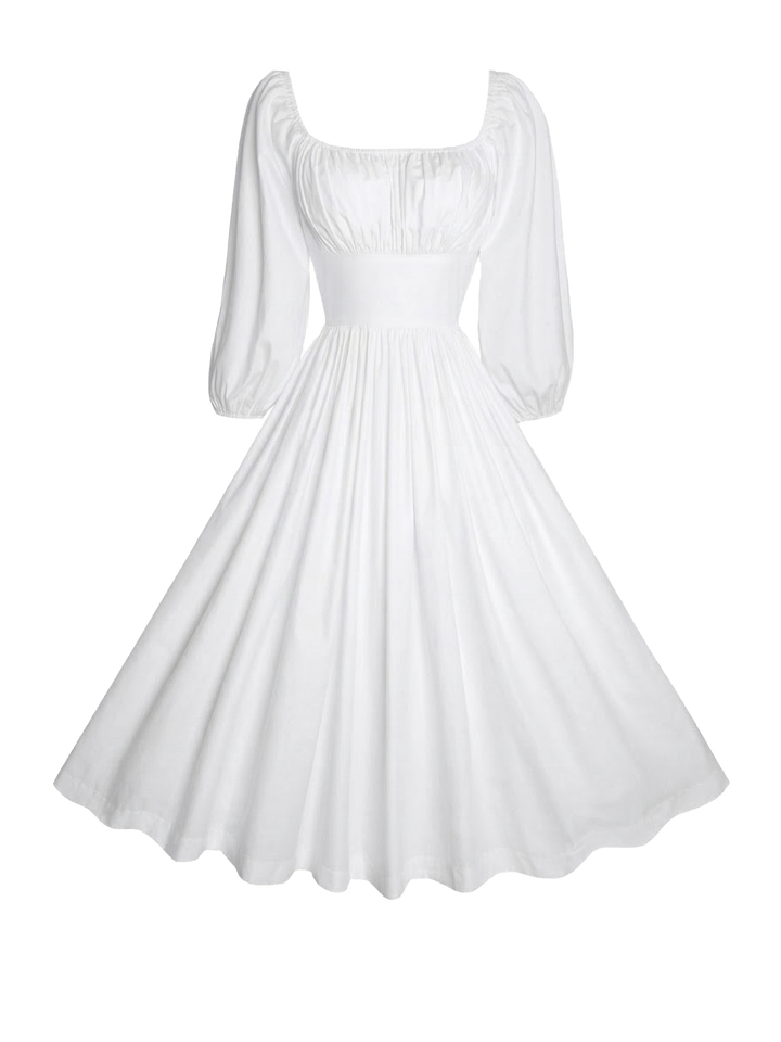 Sydney Solid Cotton Dress