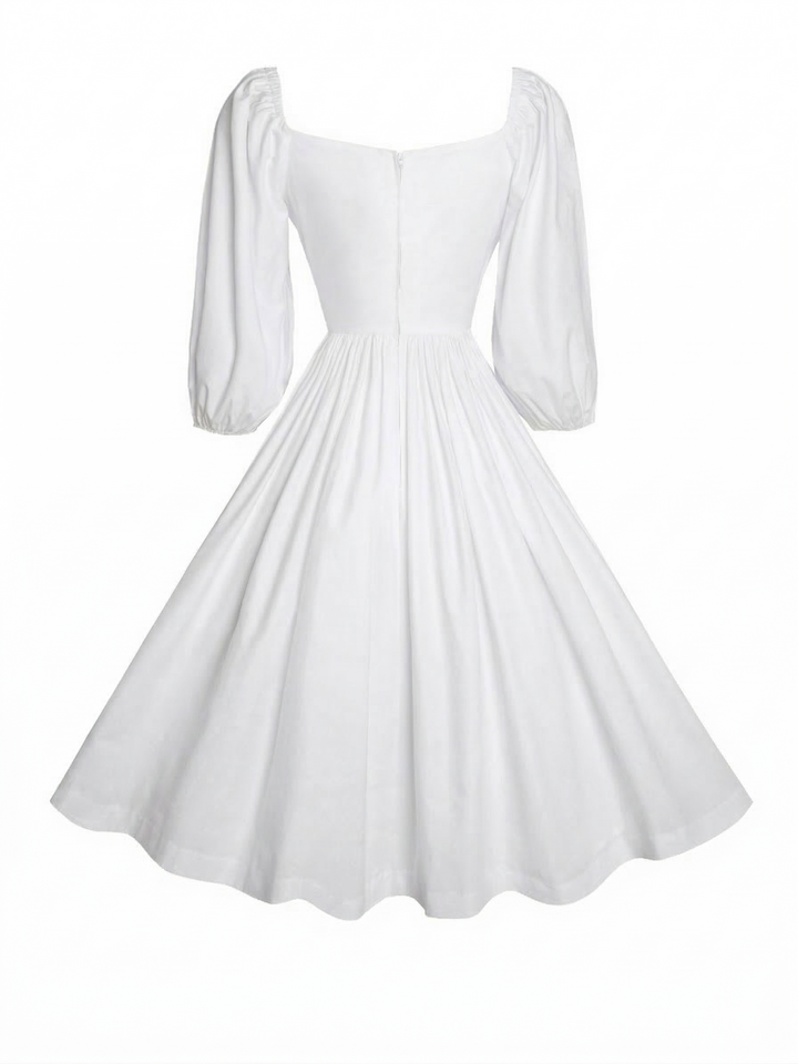 Sydney Solid Cotton Dress