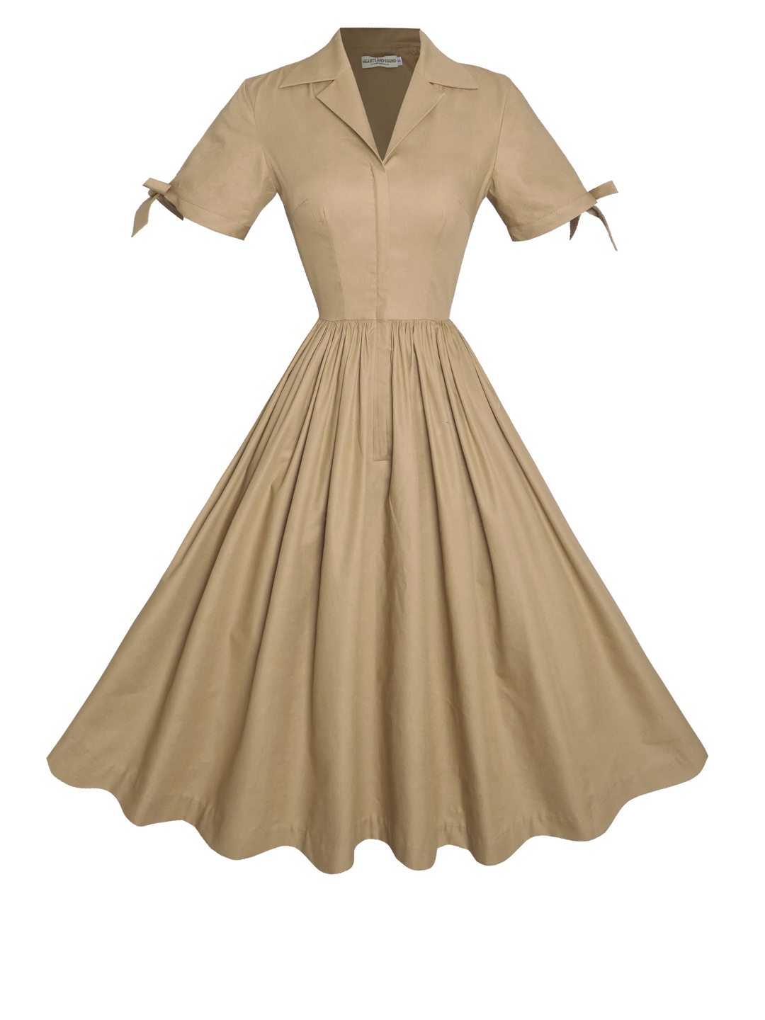 Trudie Solid Cotton Dress