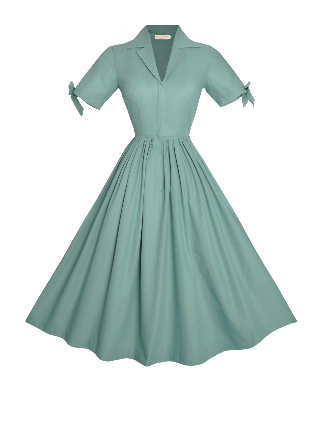 Trudie Solid Cotton Dress