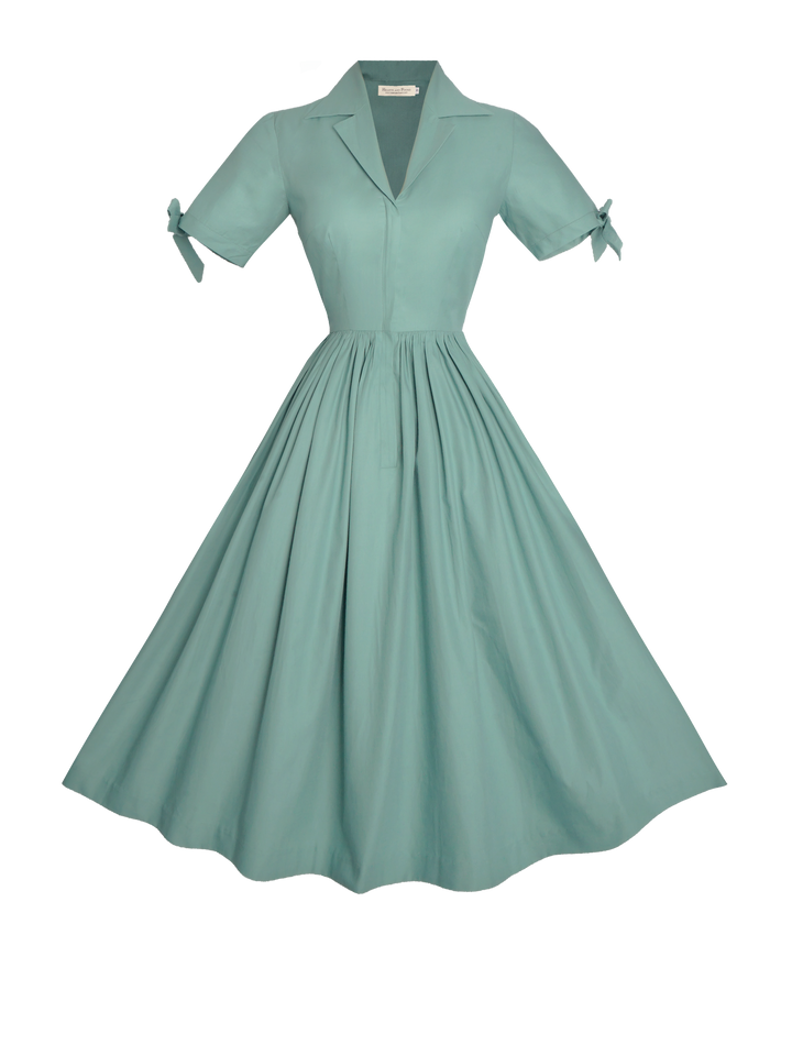 Trudie Solid Cotton Dress