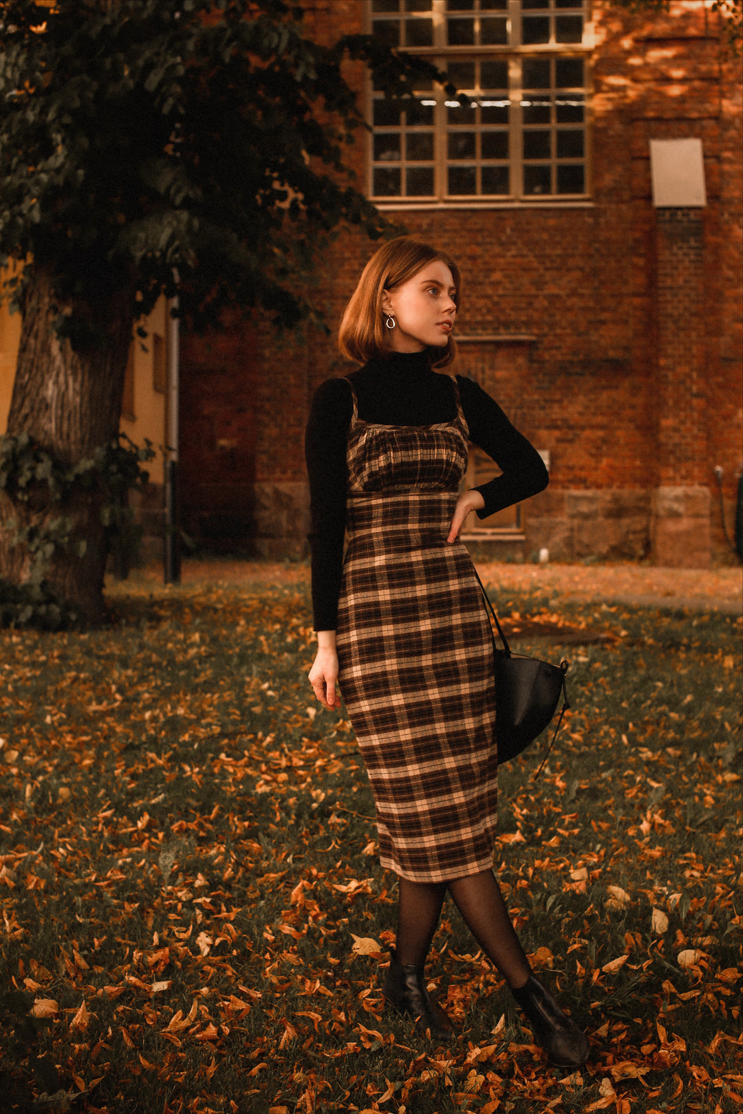 MTO - Bettie Plaid Dress