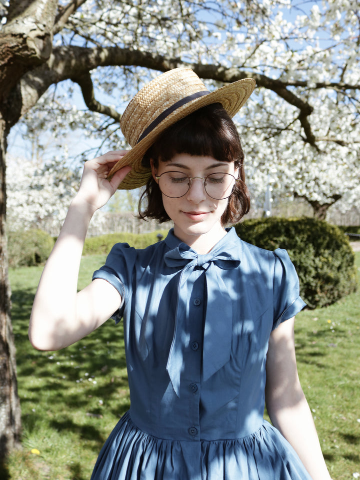 MTO - Bonnie Solid Cotton Dress