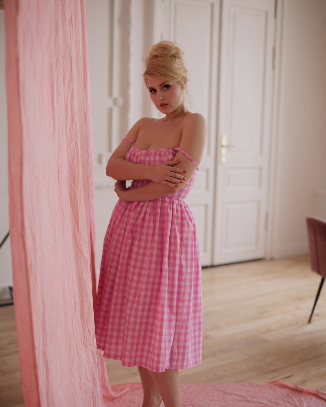Grace Gingham Dress