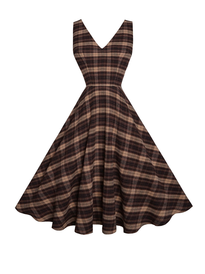 MTO - Diana Plaid Dress
