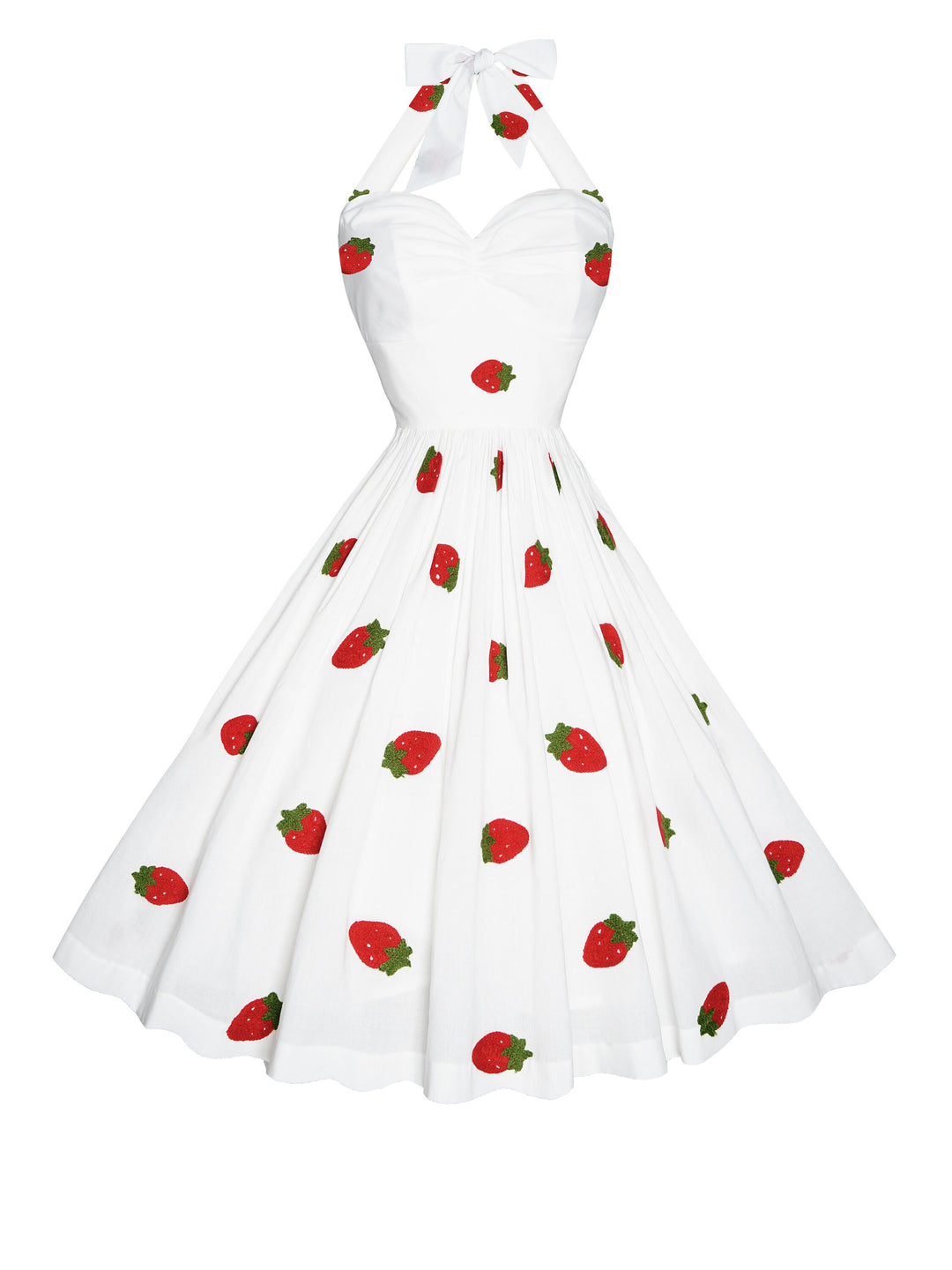 Fabric "Strawberry Delight" Eyelet - By the Yard