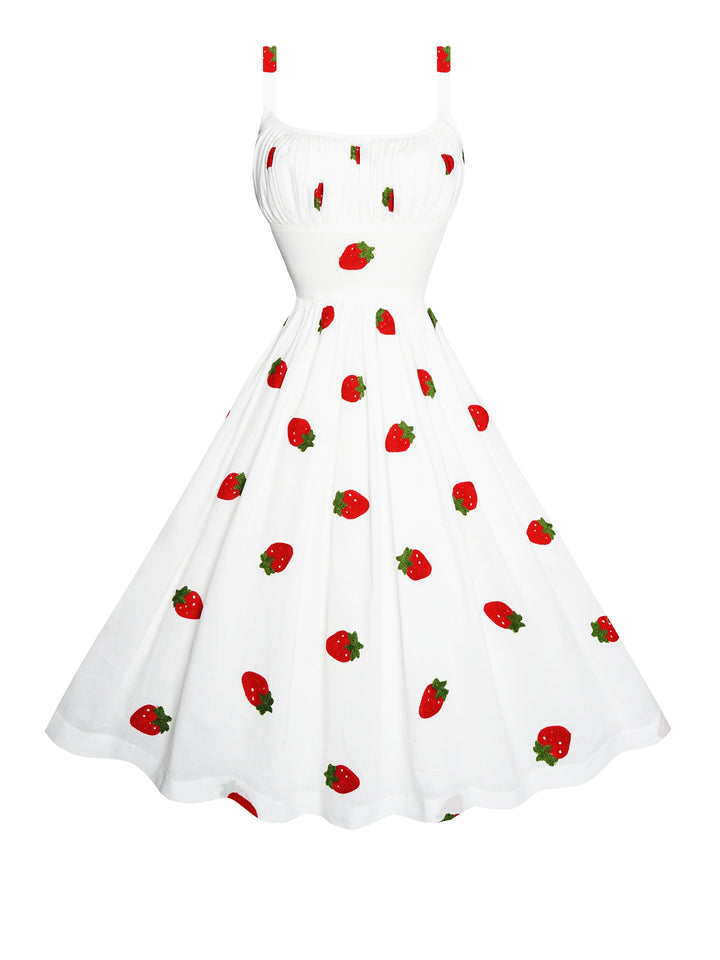 Fabric "Strawberry Delight" Eyelet - By the Yard