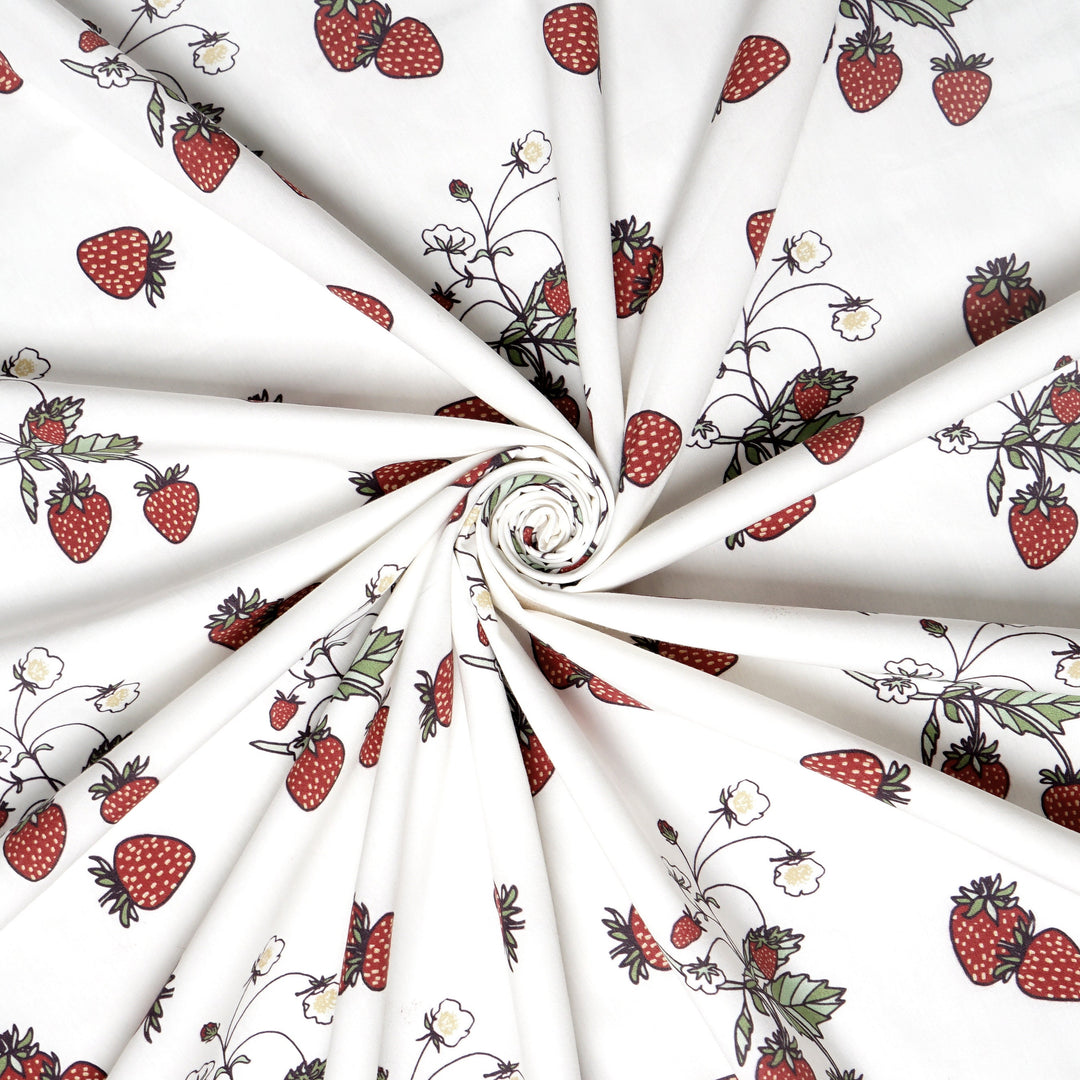 Fabric "Strawberry Picking Season" - By the Yard