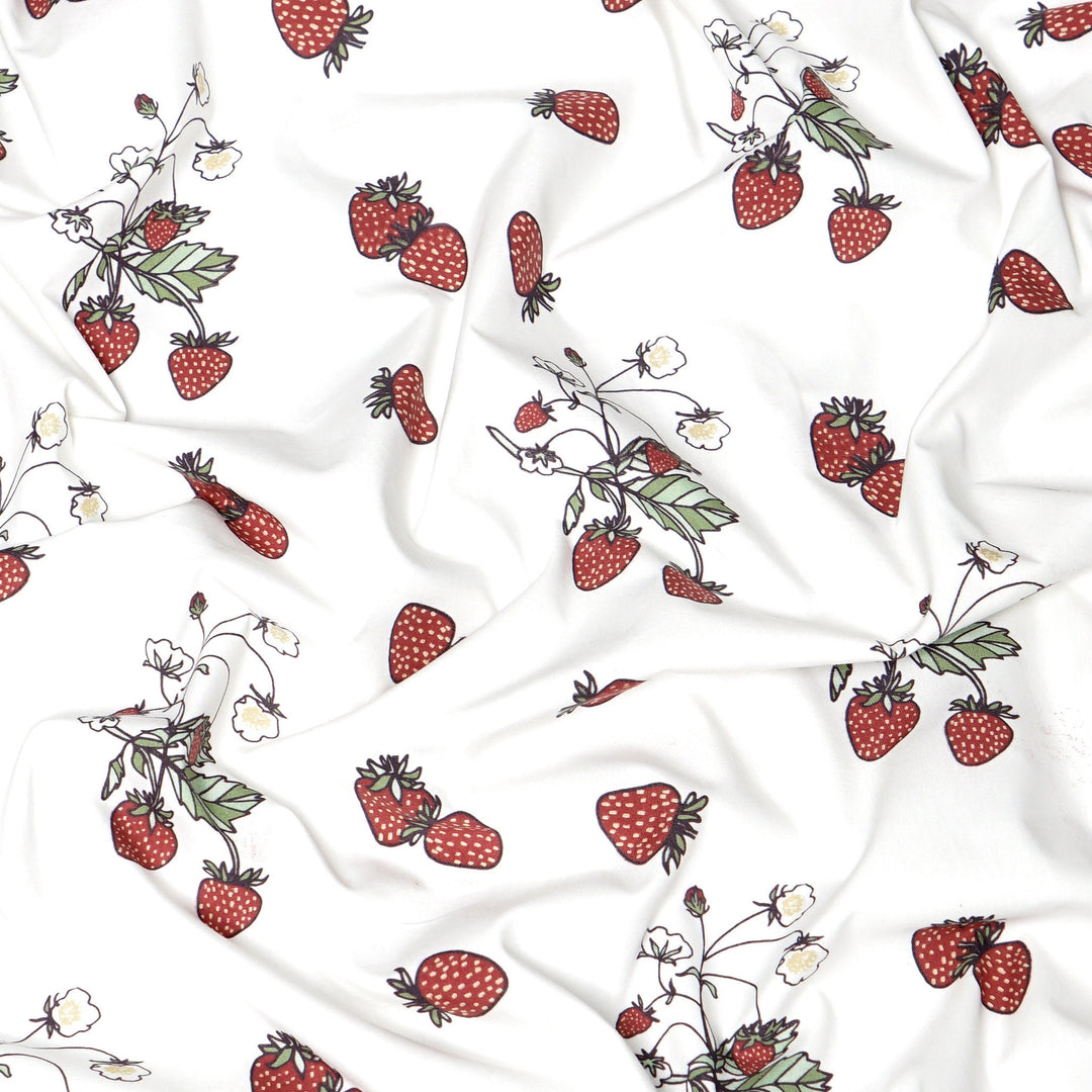 Fabric "Strawberry Picking Season" - By the Yard