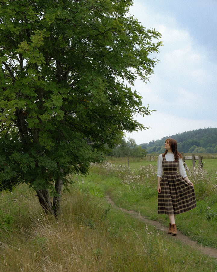 RTS - Emily Dress - "Mulholland Plaid" - Knee Length