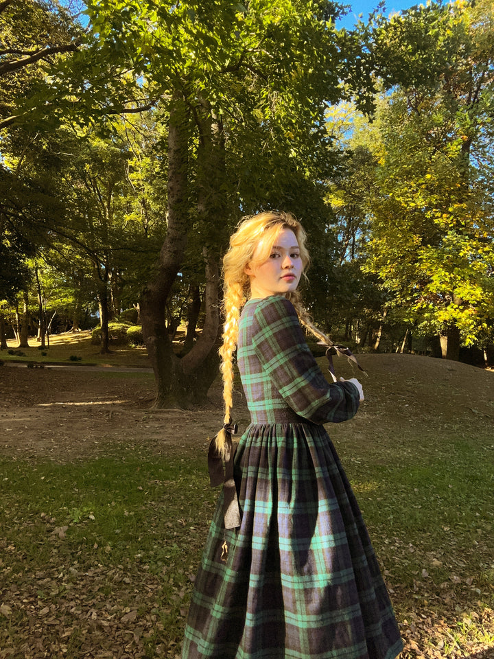 MTO - Agnes Plaid Dress