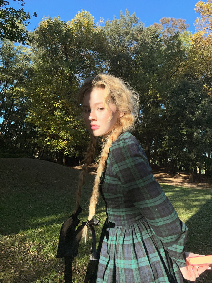 MTO - Agnes Plaid Dress