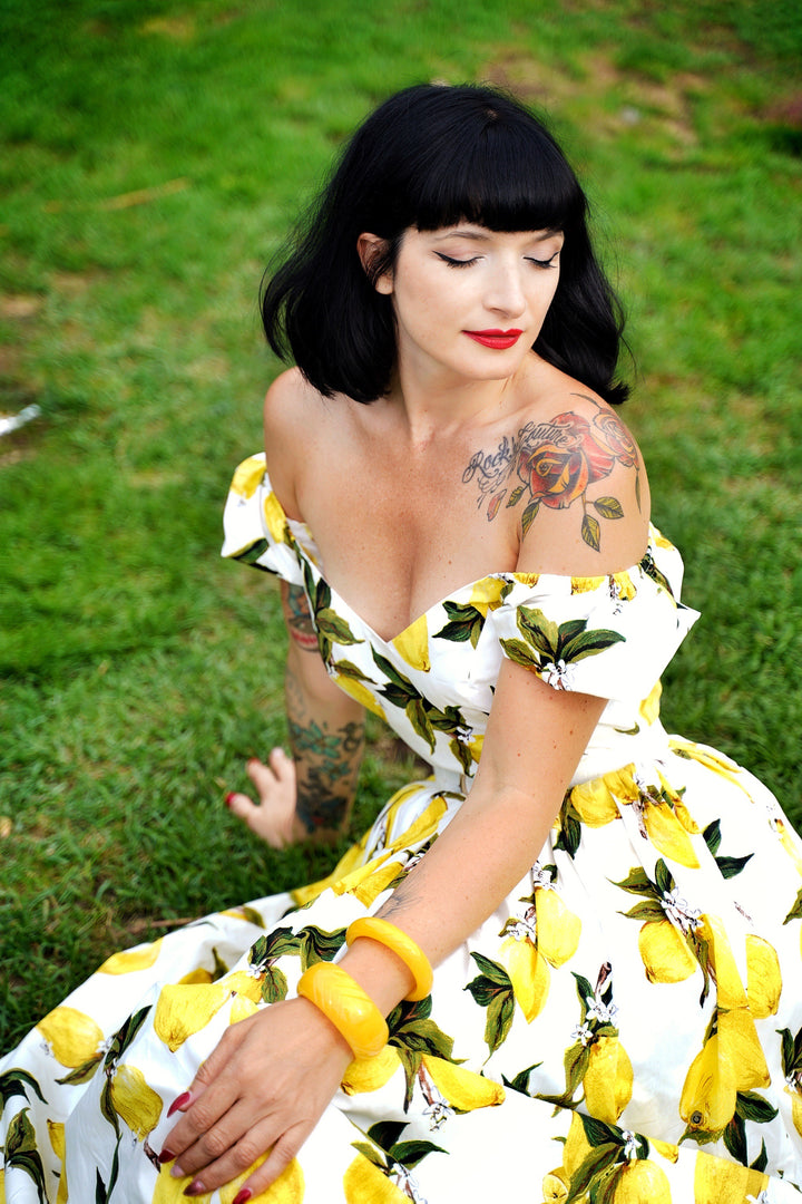 Margaret Dress "Freshly Squeezed"