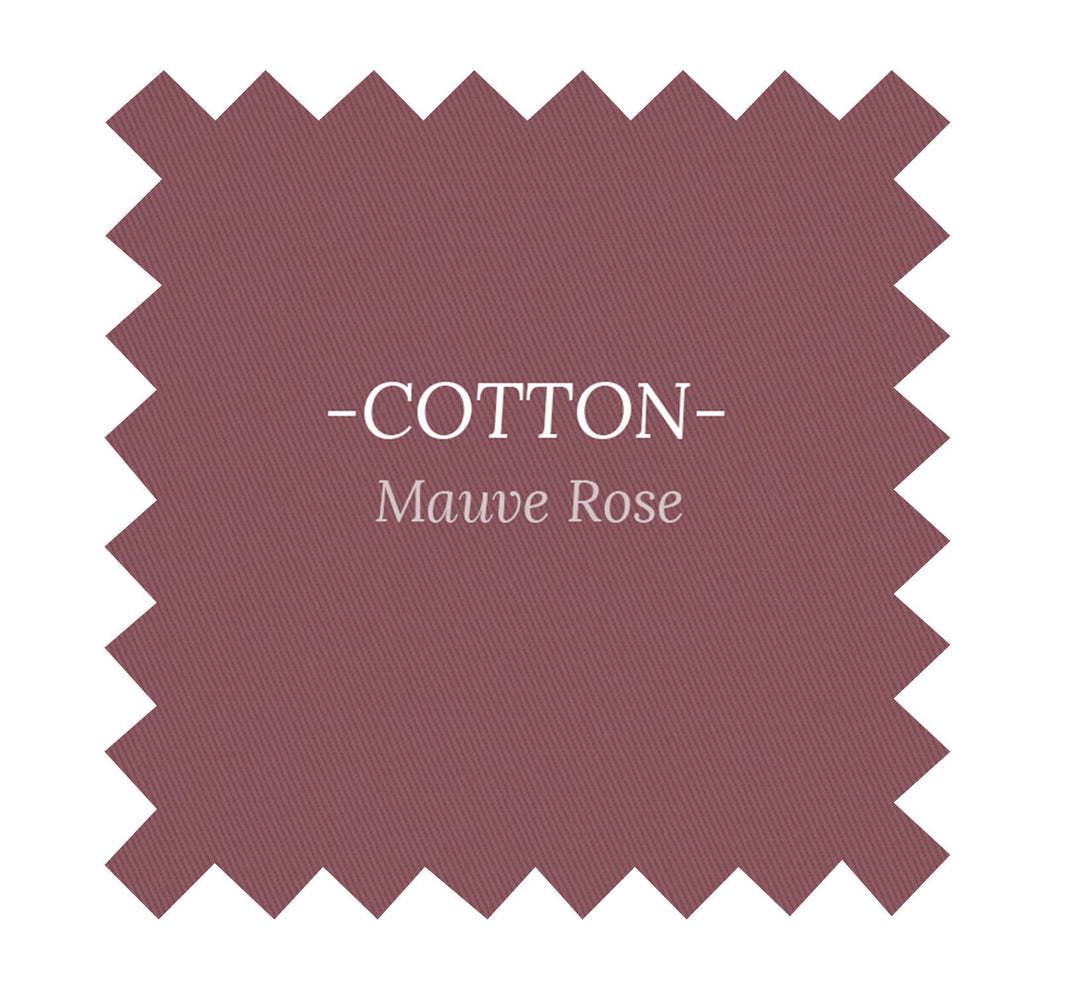 Fabric in Mauve Rose Cotton - By the Yard