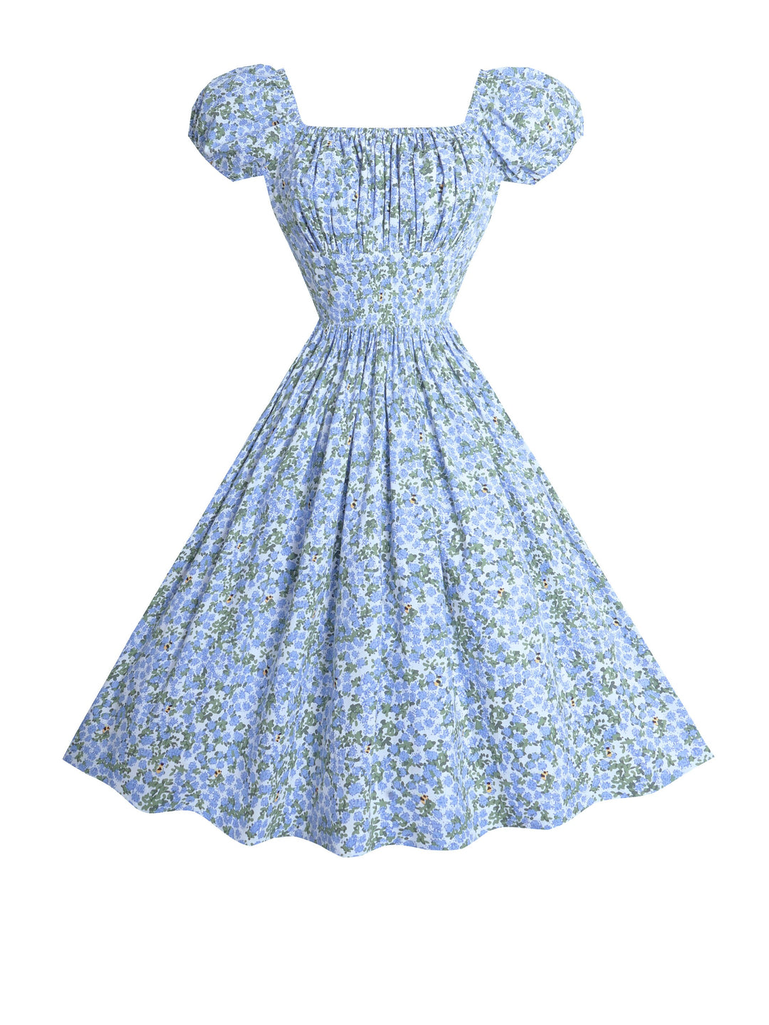MTO - Loretta Dress in "Beeloved Blooms"