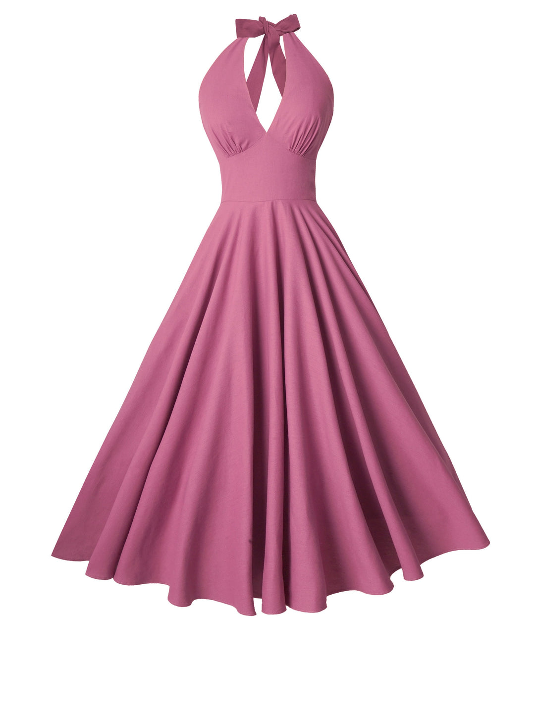 RTS - Size XS - Mansfield Dress in Mauve Rose Linen