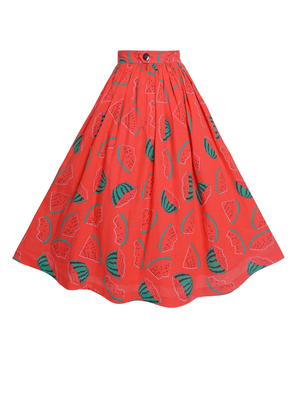 RTS - Size S - Lola Skirt Red "Feeling a Bit Meloncholy"