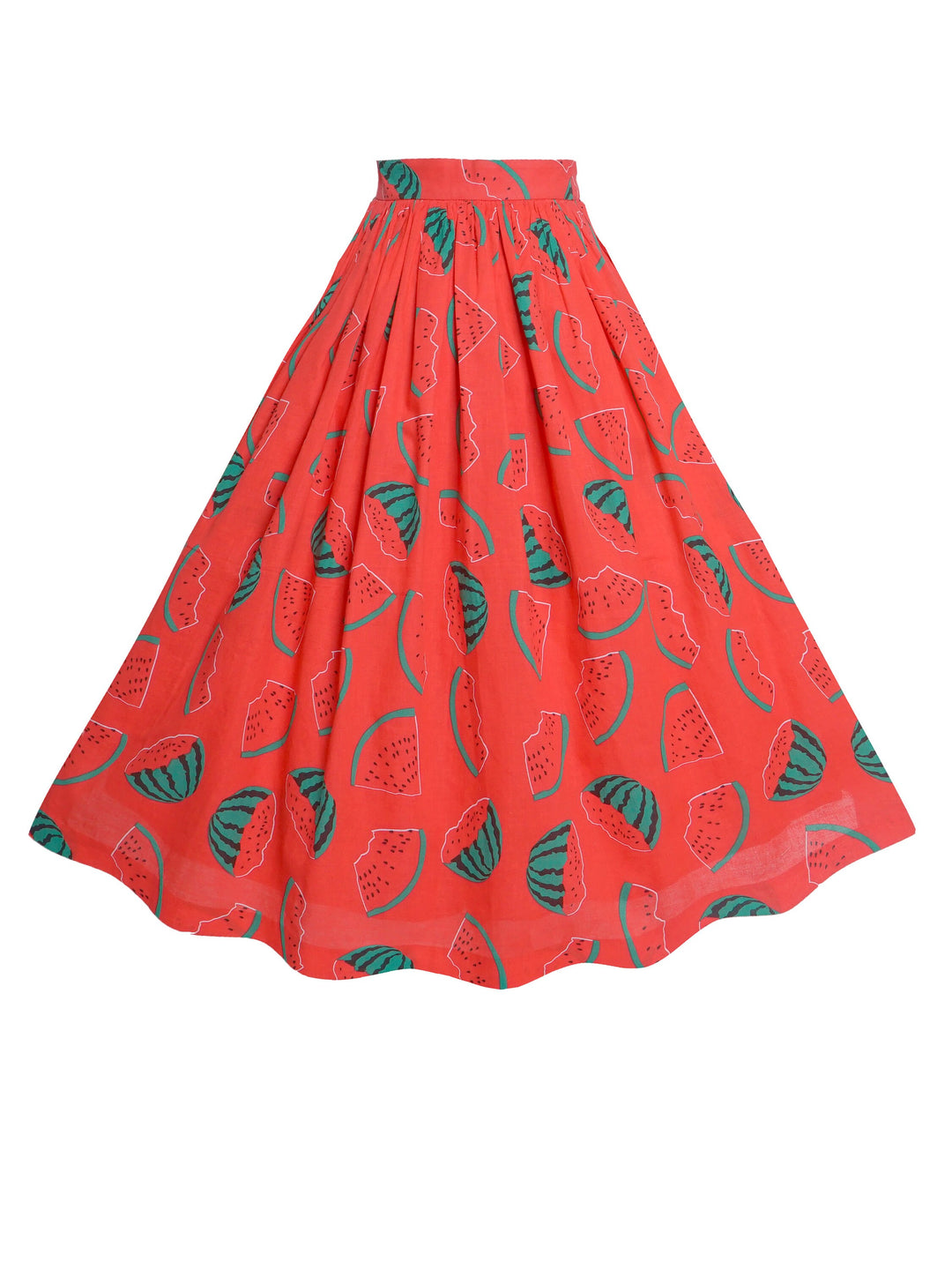 RTS - Size S - Lola Skirt Red "Feeling a Bit Meloncholy"