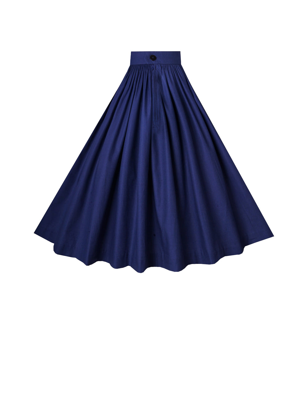 RTS - Size S - Lola Skirt in Navy Blue Cotton