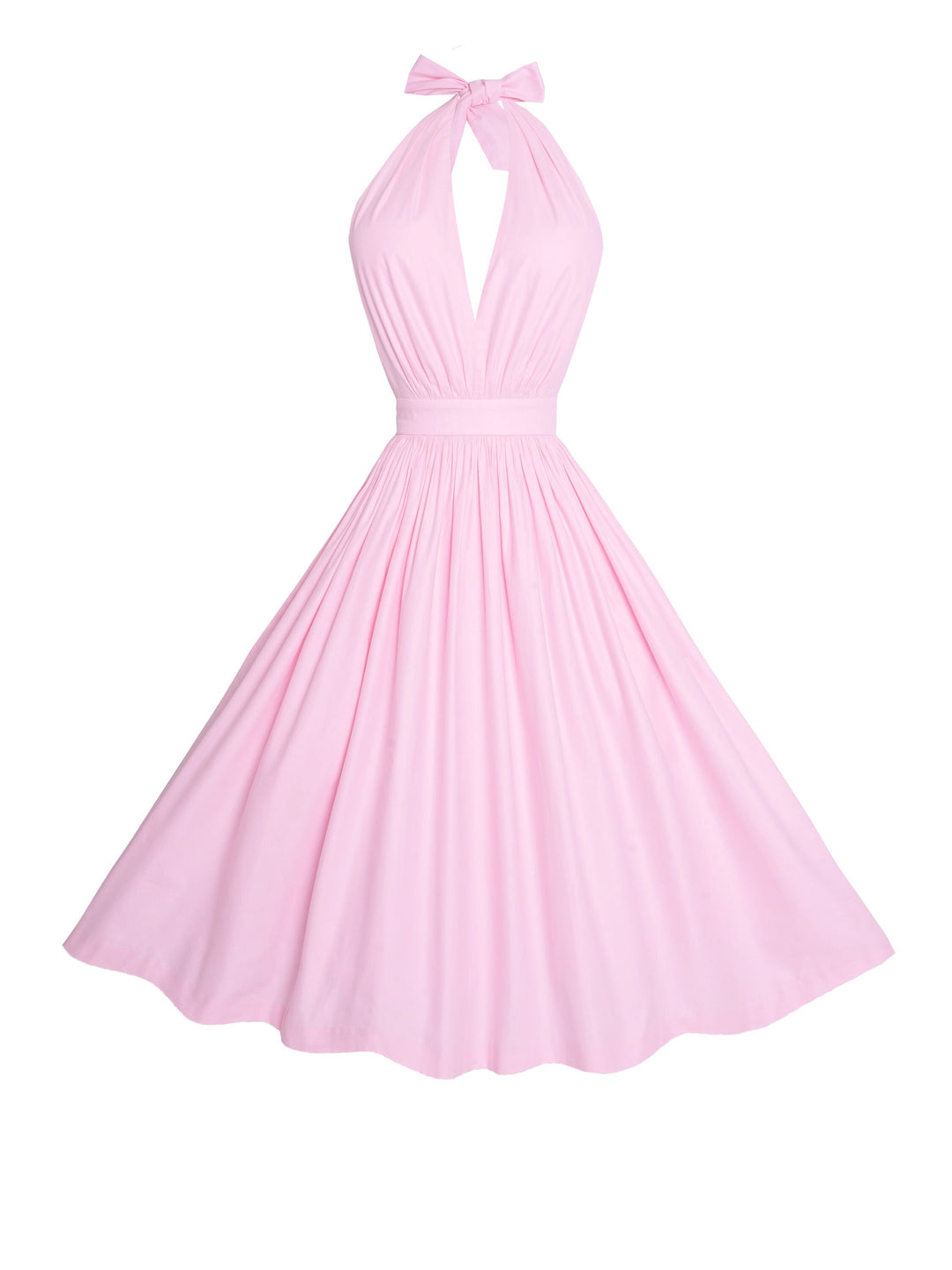 MTO - Charlotte Dress in Ballerina Pink Cotton