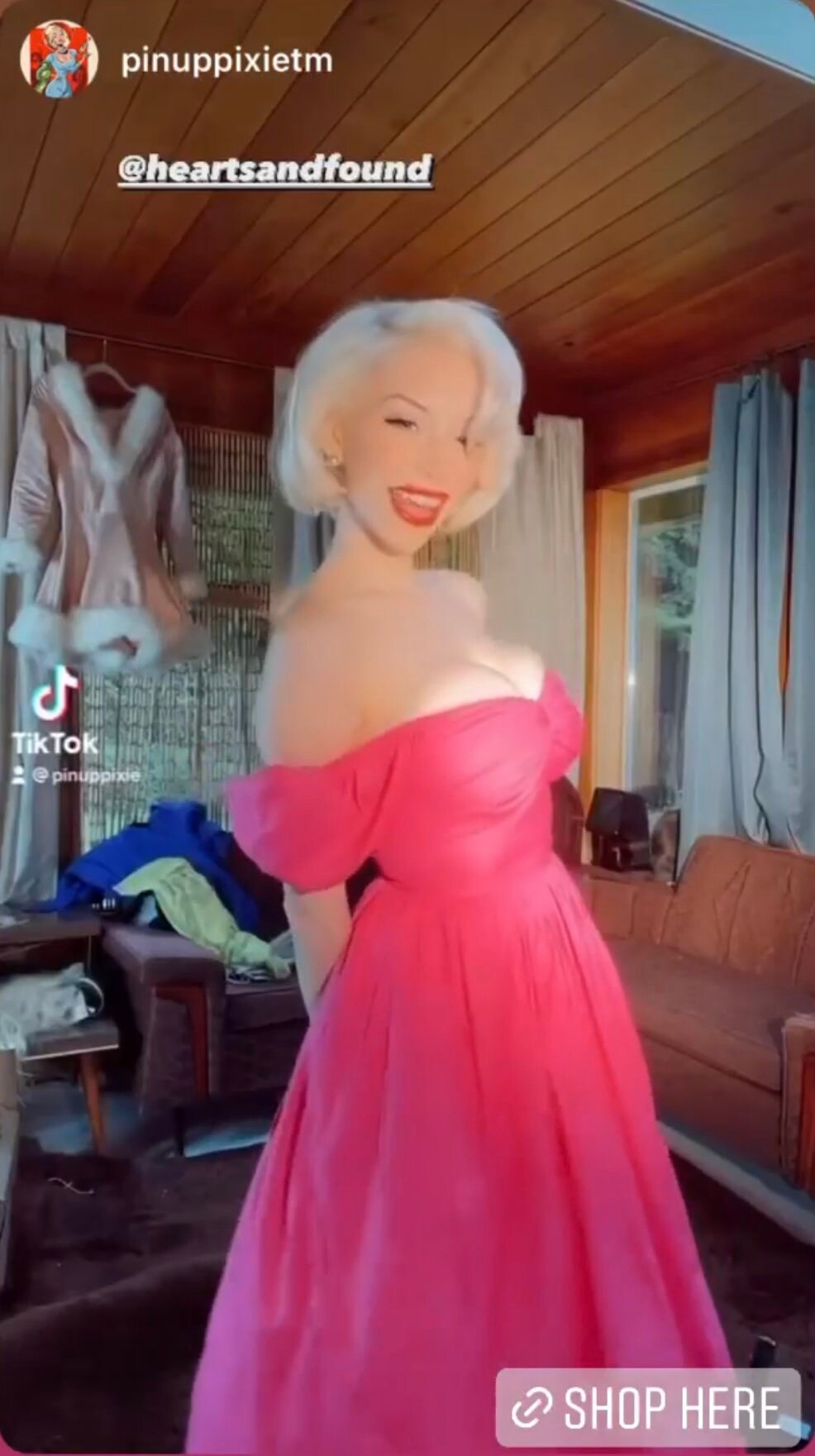 MTO - Valentina Dress in Barbie Doll Pink Cotton