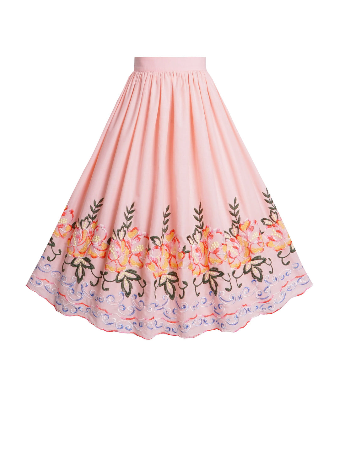 RTS - Size S - Lola Skirt Pink "Garden of your Dreams"