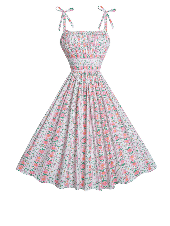 MTO - Kelly Dress Pink "Country Cottage Floral"